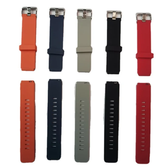 Correias de silicone universais Acessórios de bandas de Siliocne para Smartwatch